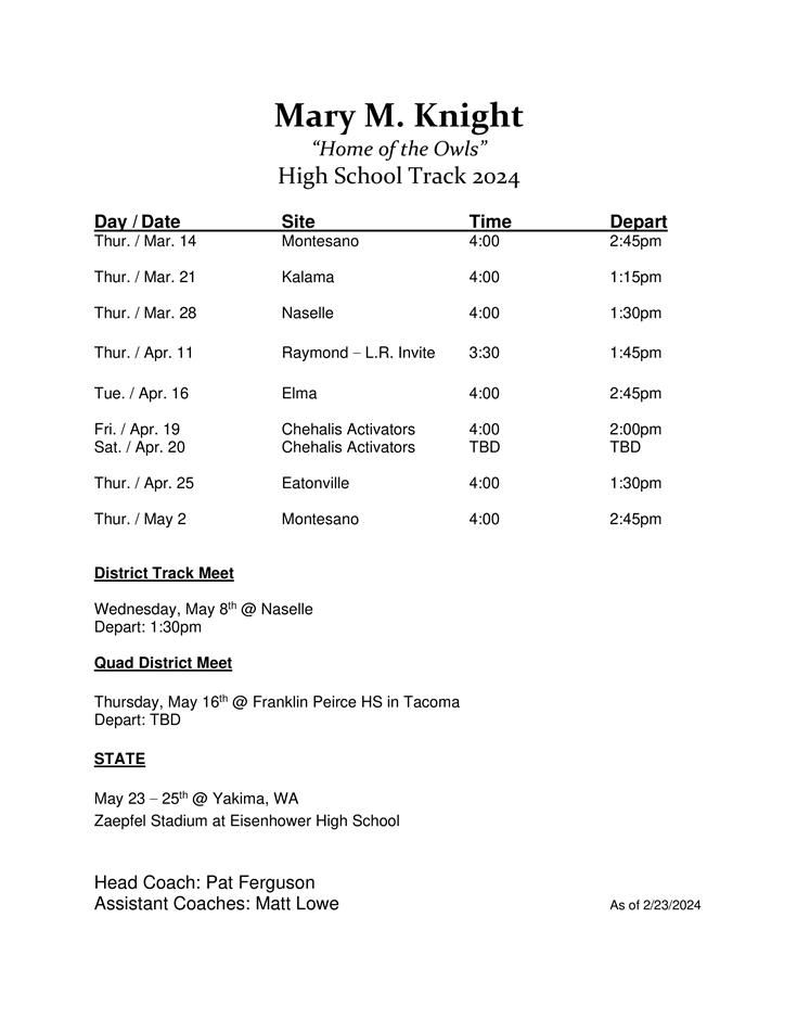 HS Track